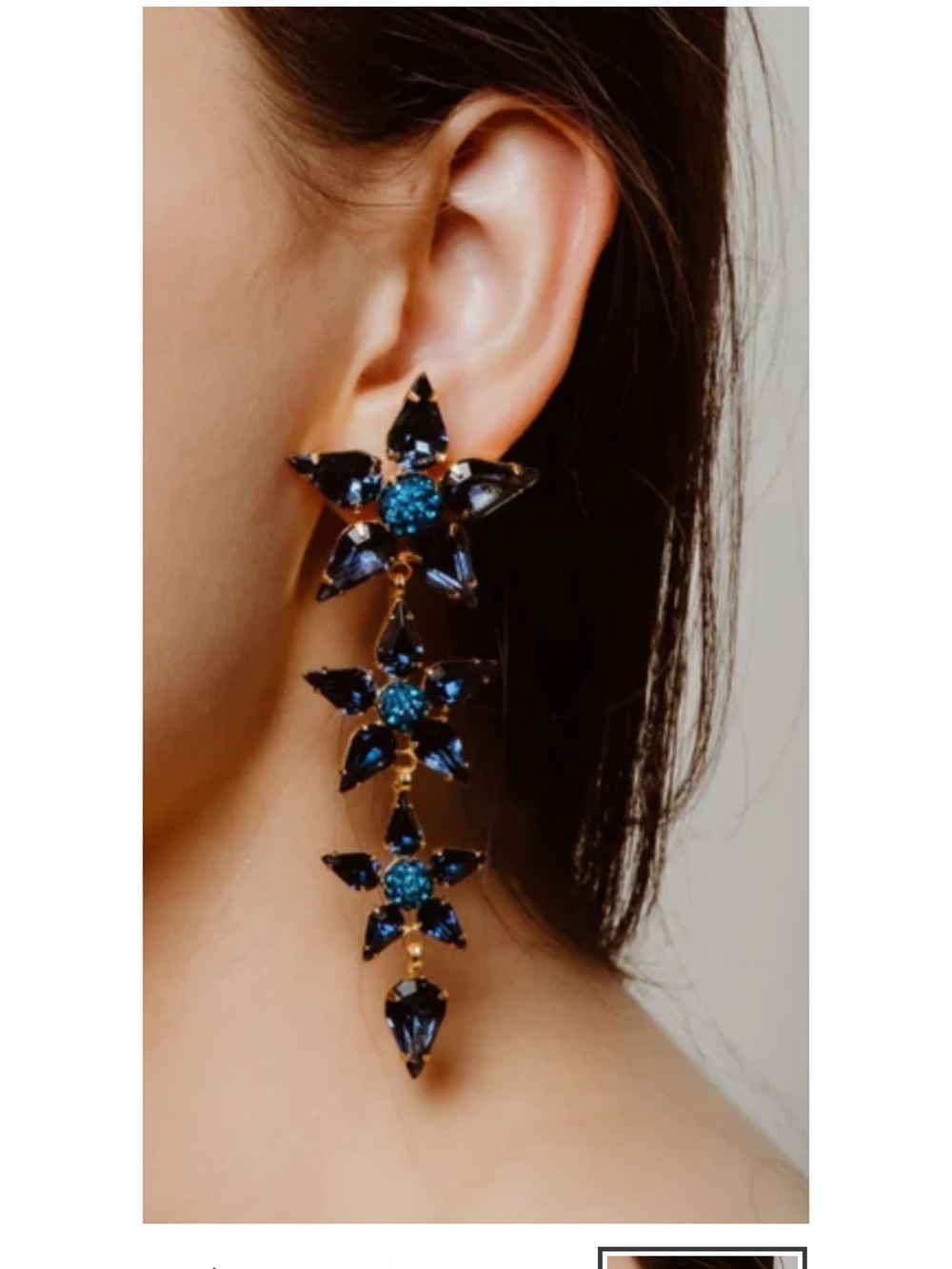 Elizabeth Cole - Savanna Earring - Swarovski crystal